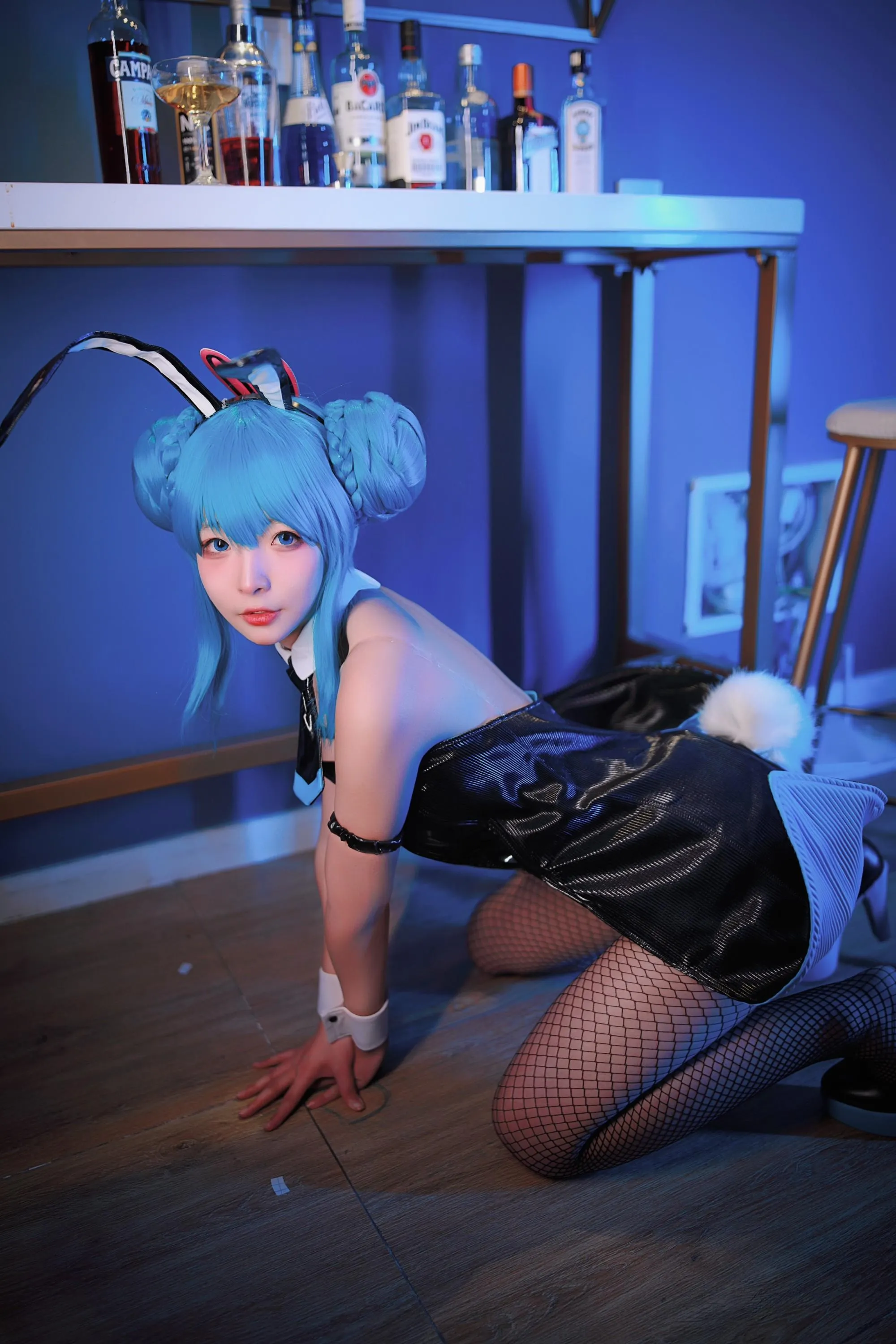 yuuhui玉汇 – NO.026 初音黑兔 [48P]插图5